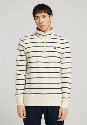 Felpa - creme navy stripe