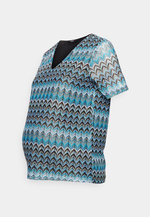 Vero Moda Maternity, VMMDICTE - Tricou cu imprimeu - cocoa brown/ irish cream