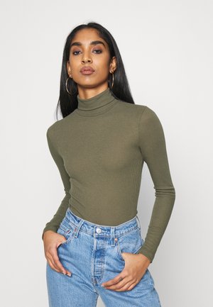 PCPIPPI LS ROLLNECK TOP - T-shirt à manches longues - sea turtle