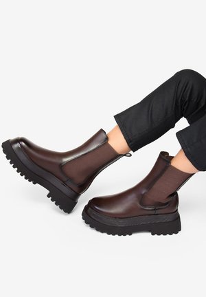 Bosanova Botines con plataforma - marron