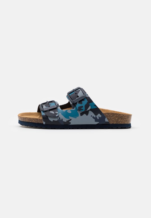 Mules - dark blue