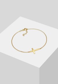 Elli ANKLET CROSS - Pulsera - gold-coloured