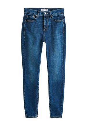 TALL FIT - MID RISE STRETCH - Karcsúsított farmerek - dark blue