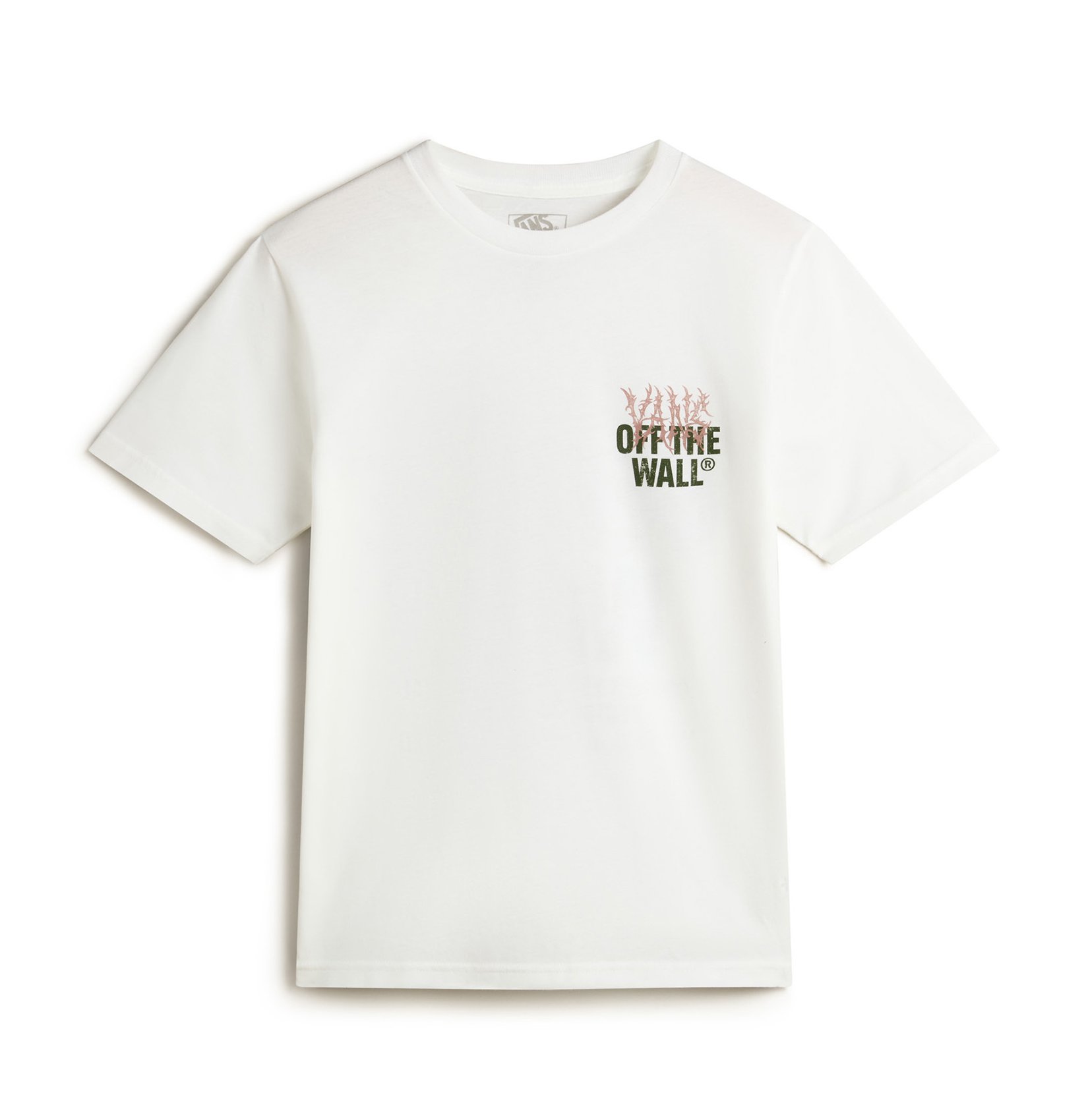 Vans WALL T-shirt con stampa white/bianco