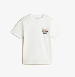 Vans WALL - T-Shirt print - white