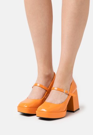 Monki Escarpins à talons hauts - orange