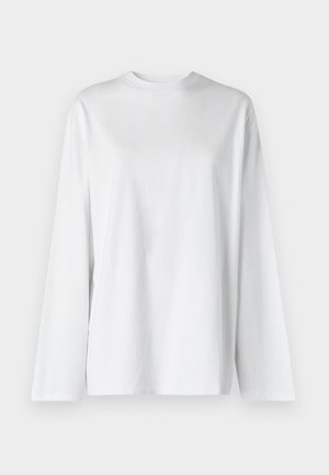 Weekday OVERSIZED LONG SLEEVE  - Long sleeved top - white