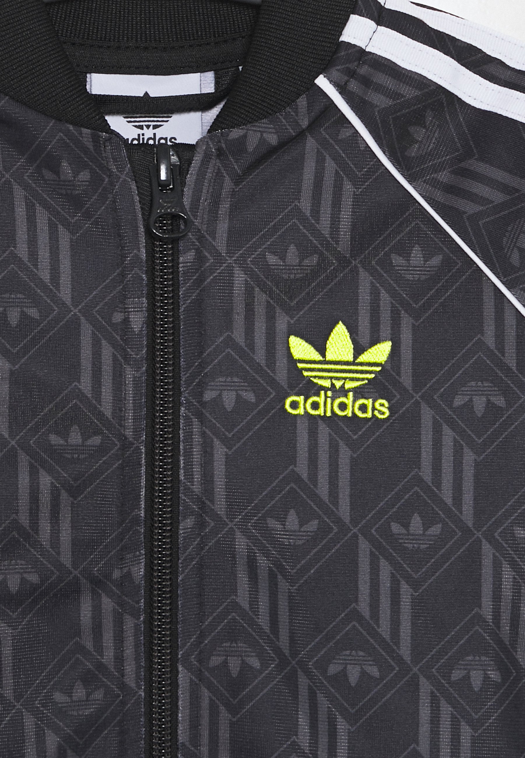 adidas Originals SET Sweatjacke blackgrefivwhite adidas Originals SET Sweatjacke blackgrefivwhite