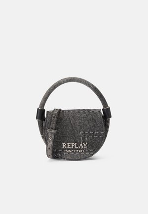 JEENA ROUND BAG - Borsa a mano - washed black