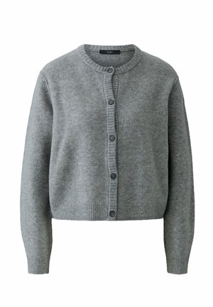 Oui, ILAYA - Strickjacke - steel grey