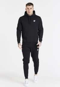 SIKSILK EXTENDED CORE OVERHEAD HOODIE - Sweatshirt - black