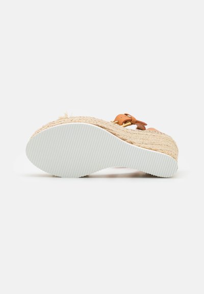 See by Chloé GLYN - Ψηλοτάκουνα πέδιλα - natural