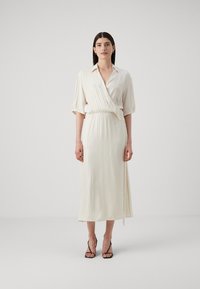 Pinko MACBETH ABITO CON FRANGE - Dienas kleita - tinta rosa