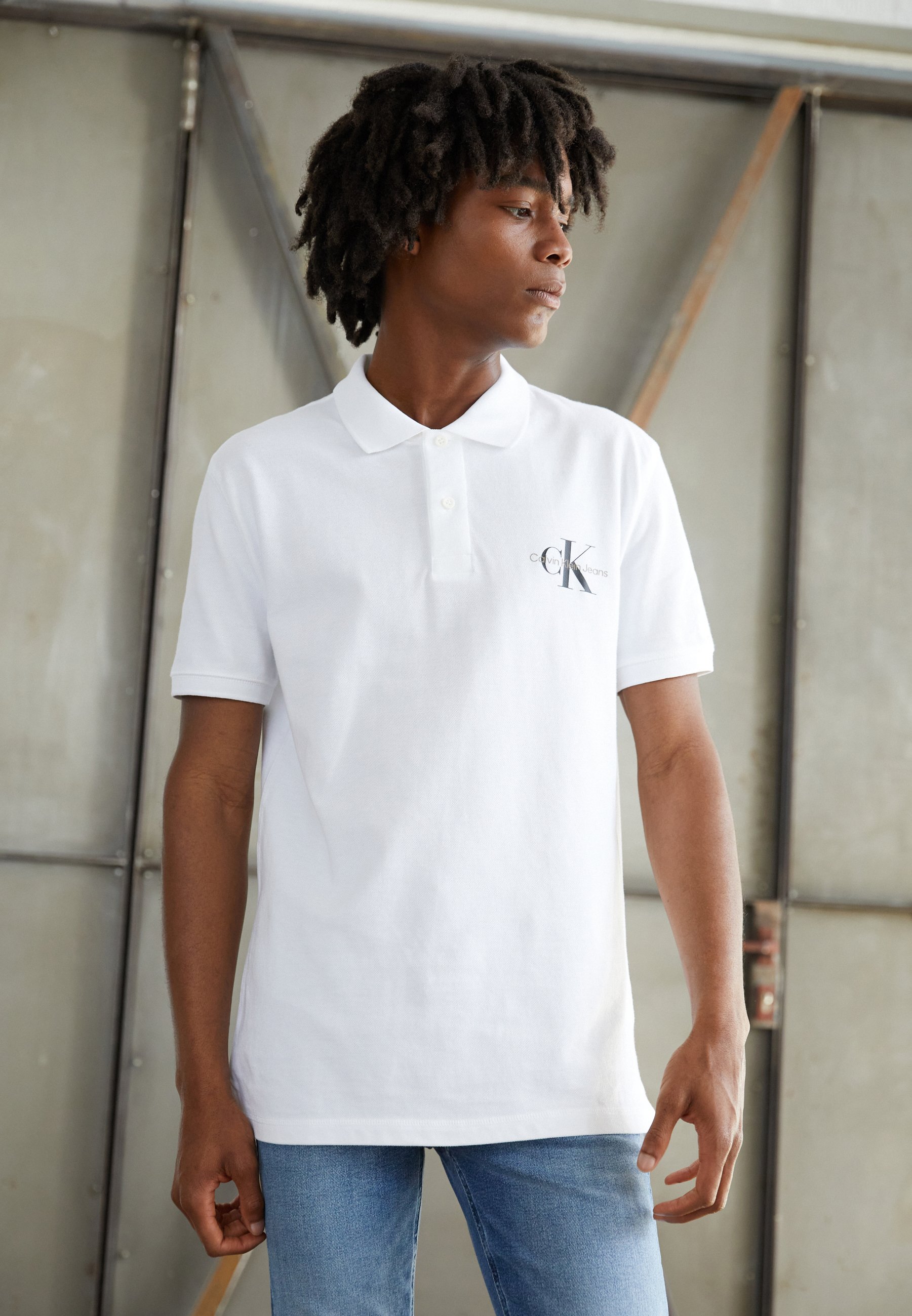 Calvin Klein Jeans MONOGRAM LOGO POLO 