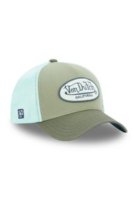 Von Dutch BASEBALL AVECET PATCH EN BOUCLETTE ET BRODERIE  - Casquette - turquoise