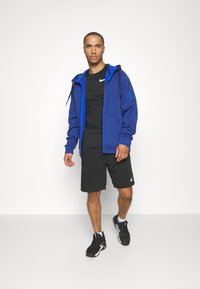 Nike Performance Camisola com fecho - blue void heather/game royal/black