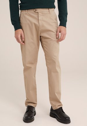 SLIM FIT - Stoffhose - beige