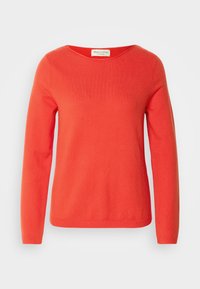 Unselected, poppy red