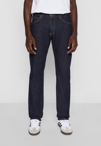 Lee Jeans straight leg - blue-black denim