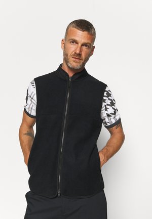 THERMA FIT VICTORY VEST - Waistcoat - black/white