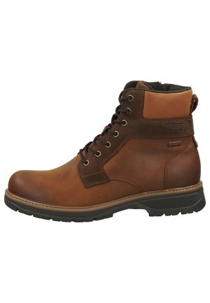 GRAVITY - Schnürstiefelette - cognac