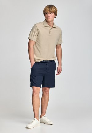 REGULAR FIT TRIPLE PACK - Poloshirts - beige bordeaux denim blue