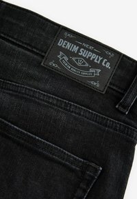 Next VINTAGE STRETCH AUTHENTIC REGULAR FIT - Traperice ravnih nogavica - black vintage