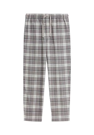 CHECKED - Nachtwäsche Hose - grey mix