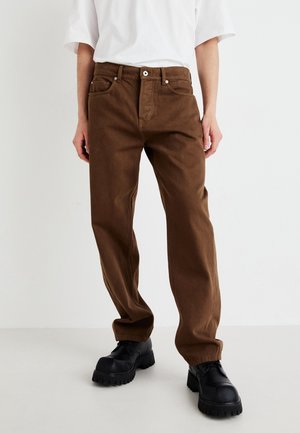 Loose Jeans - brown