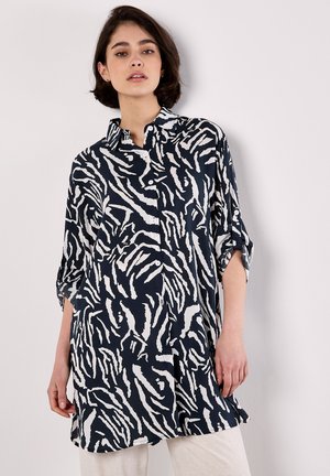 ZEBRA OVERSIZED  - Camicia - navy
