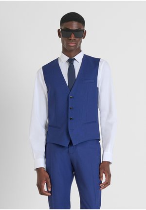 VEST SLIM FIT - Waistcoat - dark