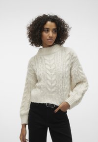 Vero Moda VMDREAM CROP - Trui - birch
