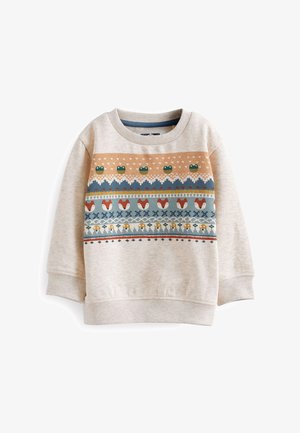 ALL OVER PRINT CHRISTMAS STANDARD - Sweatshirt - green