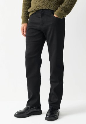 Next, REGULAR FIT - COMFORT STRETCH  - Jeans Straight Leg - black