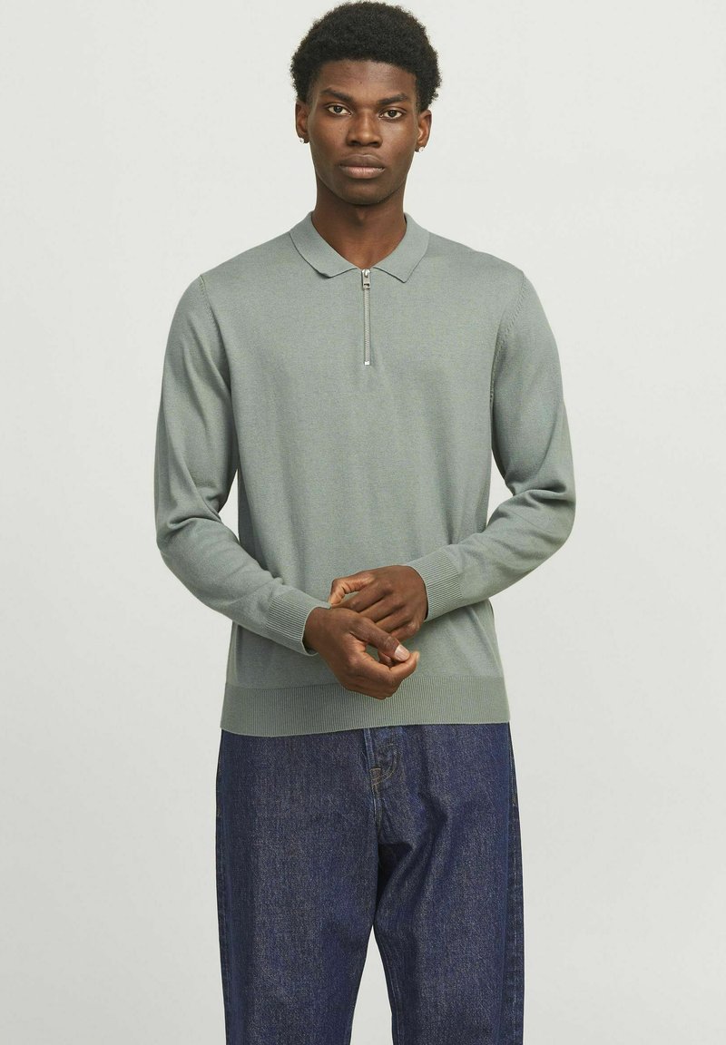 Jack & Jones JJEEMIL  - Trui - iceberg green