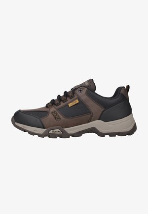 Rieker Sneaker low - black/ chocolate black/ moro brown black
