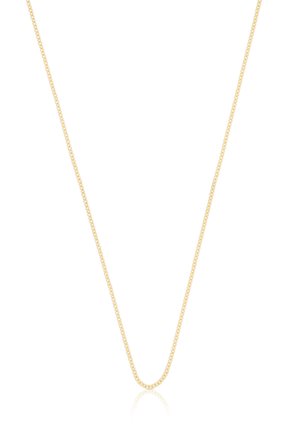 COLLIER RUNDANKER 375, 1.3MM, 45CM - Halskette - gelbgoldfarben