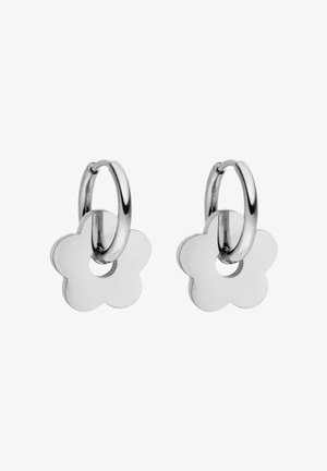 PURELEI, PURELEI OHRRINGE FLOWER - Ohrringe - silver-coloured