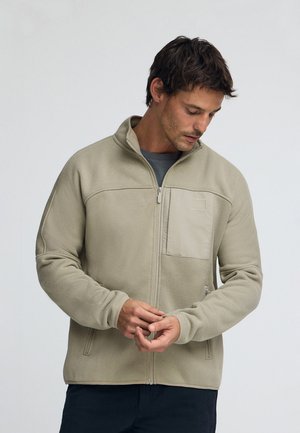 Sweat zippé - stone