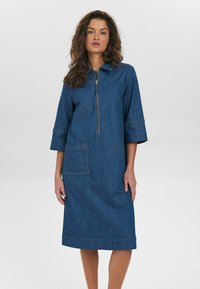 NUIZZAS  - Obleka iz džinsa - medium blue denim