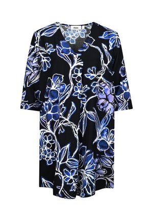Freizeitkleid - black-blue
