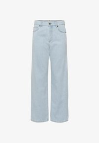 Unselected, bleached blue denim