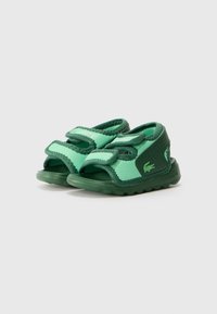 Lacoste SURUKIDS SUMMER PACK UNISEX - Ciabatte da mare - green/white