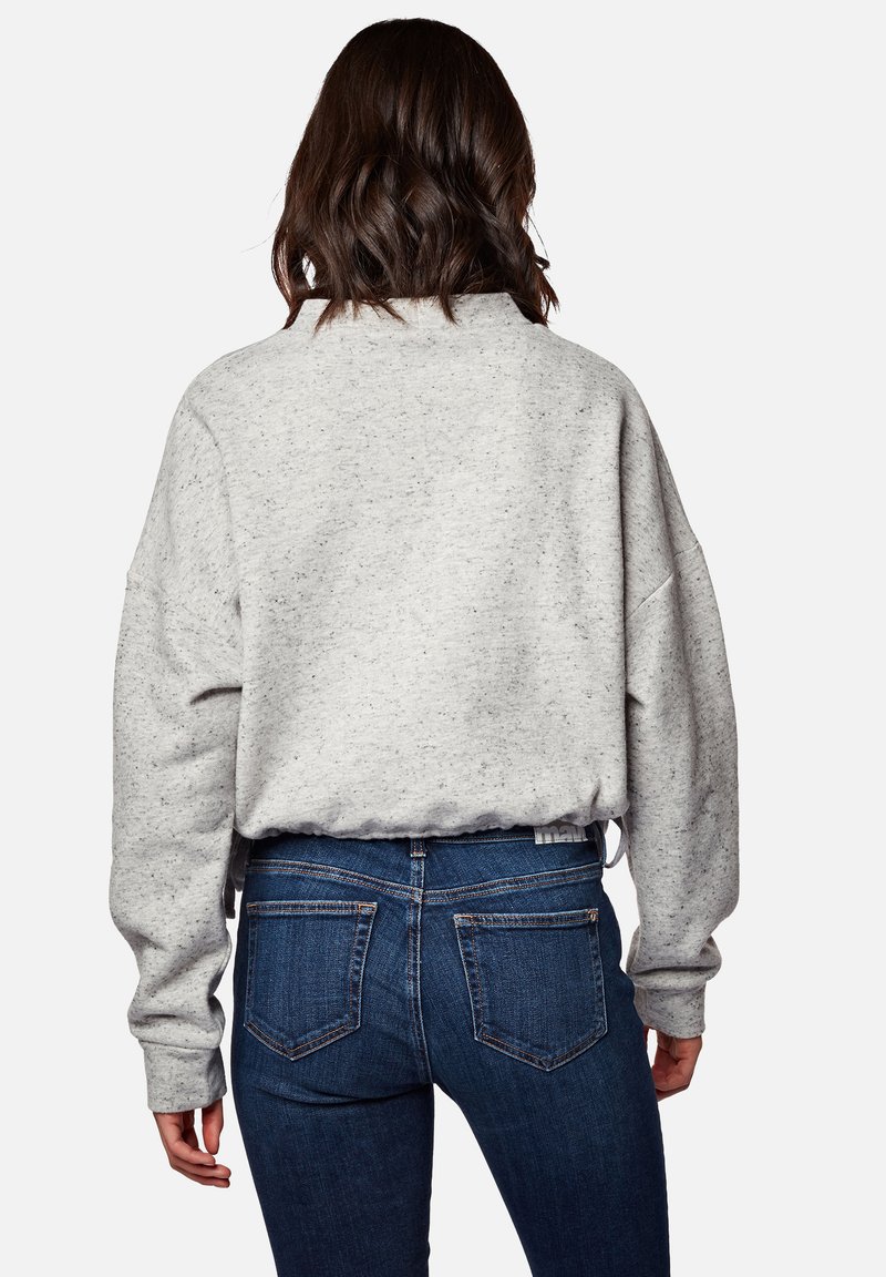 Damen Sweatshirts | Mavi REGULAR CROP Sweatshirt grey melange/grau - HO37376 Damen Sweatshirts | Mavi REGULAR CROP Sweatshirt grey melange/grau - HO37376