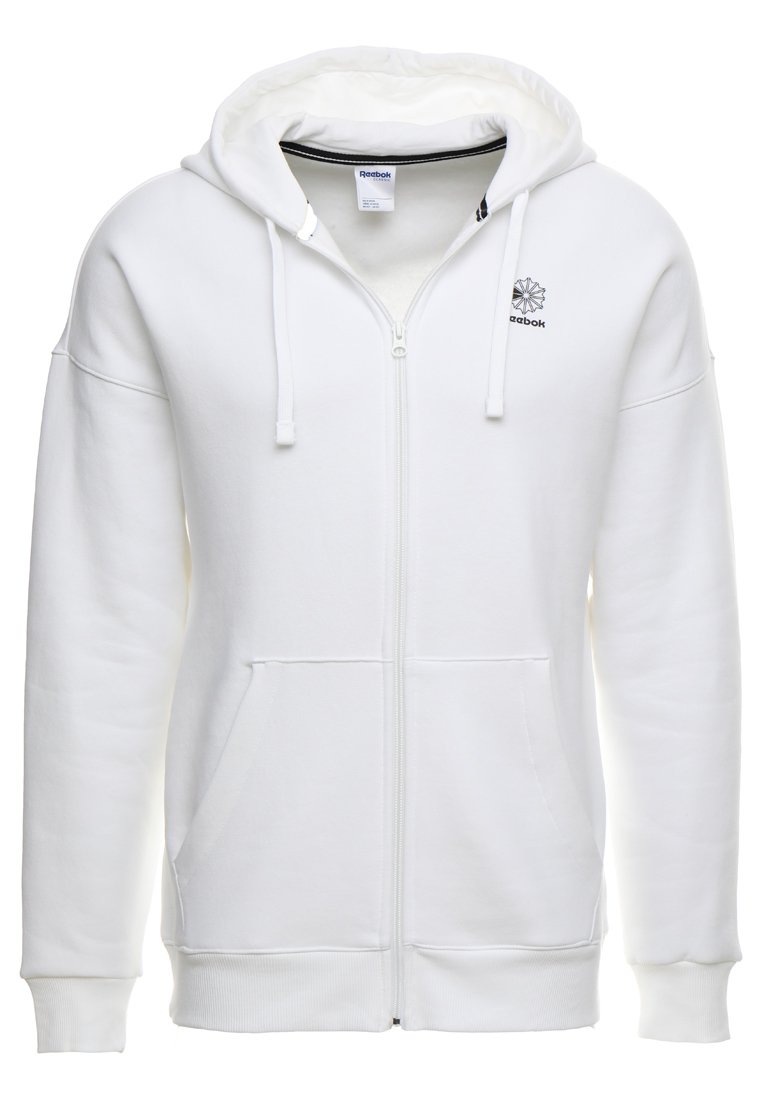 Reebok Classic Sweater met rits wit