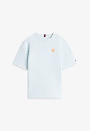 Tommy Hilfiger, LOGO EMBROIDERY JERSEY TWILL T-SHIRT - T-shirt basique - keepsake blue