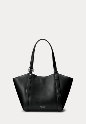 Lauren Ralph Lauren, NAPPA LEATHER SMALL TASHA TOTE BAG - Sac à main - black