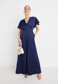 WAL G PETITE WEDDING BETTY WRAP - Ολόσωμη φόρμα - navy blue