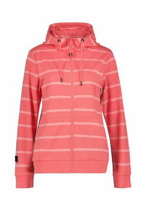 COLLEGE PALISADE - Zip-up sweatshirt - mandarine