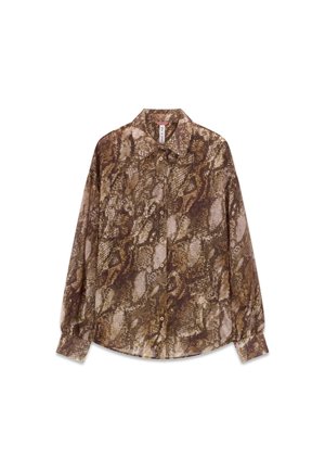 Guess, LS IMMA RELAXED SHIRT - Πουκαμίσα με κουμπιά - animalier